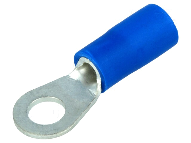 Uiteinde: oog; M4; Ø: 4,3mm; 1÷2,5mm2; klemmen; voor draad; vertind Uiteinde: oog; M4; Ø: 4,3mm; 1÷2,5mm2; klemmen; voor draad; vertind